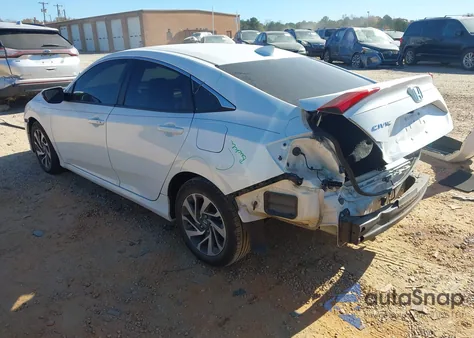 2017 Honda Civic Ex z USA, uszkodzony, nr VIN 19XFC2F78HE067000